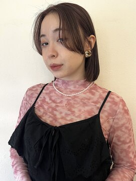 メルト 吉祥寺(melt) レイヤーボブ切りっぱなし吉祥寺20代小顔ボブこなれ