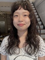 ナリー(Nary)&nbsp;ロングレイヤーパーマ/森/Nary六角/京都美容室