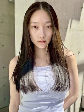 スクリーンギンザメゾン 銀座(SCREEN GINZA MAISON.) クラゲヘアー/小顔に見せるヘア/ココアベージュ/銀座