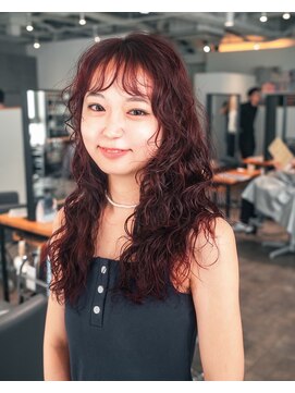 カフ(CAF) CAF河内　ロングパーマ　ハードパーマ　大阪　心斎橋