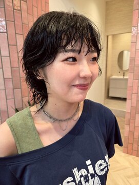 ソレイユトウキョウシブヤ(SOLEIL TOKYO shibuya) ショートウルフパーマ