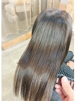 レリル(relile) ミディアム×つるりんちょZERO髪質改善カラー