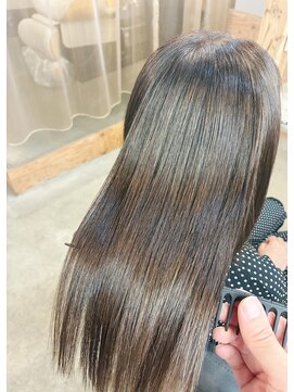 レリル(relile) ミディアム×つるりんちょZERO髪質改善カラー