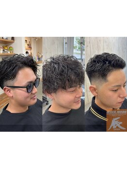 【フェード＆パーマスタイル◎】幅広い層のお客様から支持される若手実力派オーナーの技術は体験の価値あり