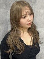 ルイス(L'wis)&nbsp;マロンカラー学割U24ケアブリーチ10代20代30代渋谷グレージュ