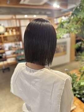 オンフリーク(ON.fleek) 切りっぱなしボブ