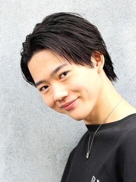 ノイセル(Noisyle) MEN’S HAIR/サーフカール/刈り上げセンターパート/北堀江☆