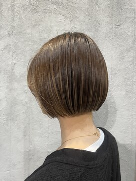 切りっぱなしボブ