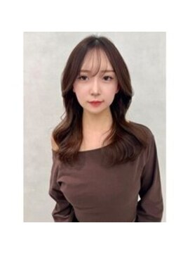 アッシュ 二子玉川店(Ash) レイヤー/くびれヘア/シースルー/デザインカラー/二子玉川