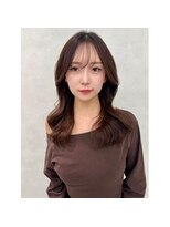 アッシュ 二子玉川店(Ash) レイヤー/くびれヘア/シースルー/デザインカラー/二子玉川