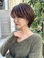 ライズ ネックス ザ サロン 渋谷(LIZE nex the salon)&nbsp;ショートボブ［#渋谷駅 #ショートボブ #髪質改善］