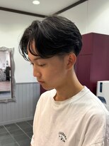 ラパンセブランメンズ 蟹江(LA PENSEE BRUN MEN'S)&nbsp;[LAPENSEE_inagaki] ニュアンスパーマ