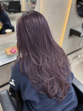 ルノン シェリー(LUNON cheliy) 黒髪クラゲヘアーオリーブグレー小顔ココアベージュ