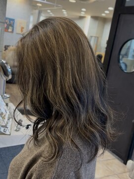 オリノ(olino) 白髪ぼかしハイライト