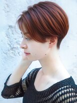 カライング(ing)&nbsp;大人可愛い20代30代40代黒髪前下がりショートボブ丸みショート◎