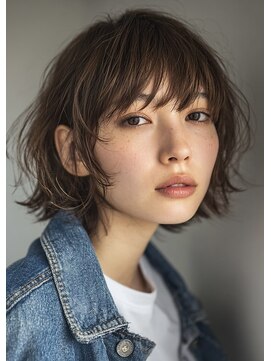 バイエイト(X８) マッシュパーマショート