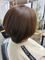 イチパーセント 横浜(1%)&nbsp;イメチェン/ピンクベージュ/ショートボブ/前髪/横浜