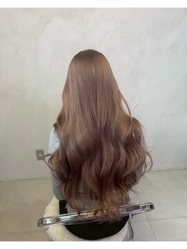 リコヘアー(LiCO HAIR) 那覇/イメチェン/ピンクベージュ/アンブレラカラー/前髪