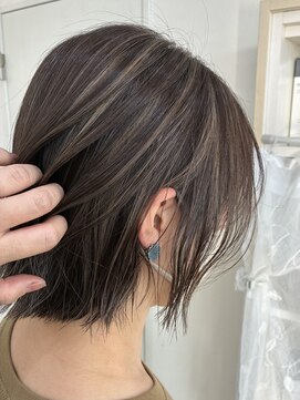グレイス ヘア デザイニング(GRACE hair designing) ▼コントラストハイライト×中明度▼