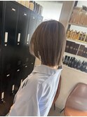 透明感ベージュカラー