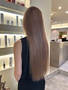 ムード(MOOD.)の写真/大人女性に欠かせない上品かつ目を引くヘアスタイルはキレイな髪の土台作りから＊こだわりケアサロンMOOD.