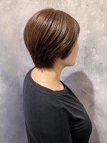 ヘアーサロンソシエ 錦糸町店&nbsp;ウォームブラウン　ハンサムショート