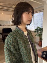 ライン(LINE)&nbsp;ボブ/ニュアンスカラー