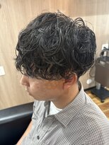 リラックス(Re:LUCK'S)&nbsp;波巻ニュアンスパーマ　マッシュ