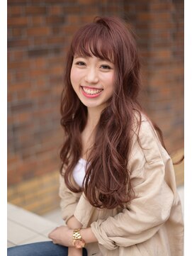 ナナナ パレナ 宝塚店(nanana parena) 女っぷりUP。シースルーバングでゆるカジ【nanana parena】