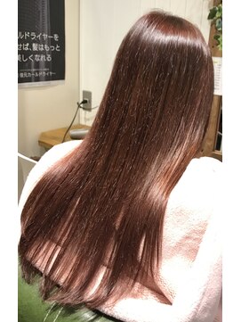 ローグヘアー 亀有店(Rogue HAIR) ラズベリーピンクデザインカラー