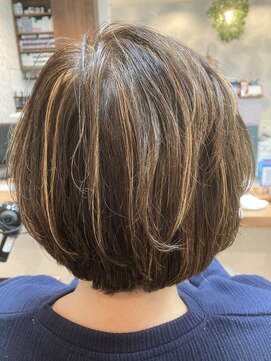 サロンパルヨン ヘアーアンドネイル(SALON paljon Hair&Nail) ハイライトボブ