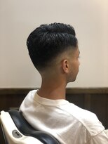 プレミアムバーバー 目黒店(PREMIUM BARBER produce by HIRO GINZA)&nbsp;サイドパートミドルフェード