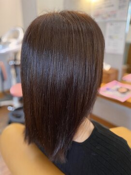 ギャロップヘアー アメジストブラウンカラー