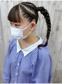 【池袋駅西口・ヘアセット】コーンロウ
