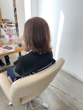 カッツ 笠岡店(CUT S) アッシュブラウンカラー