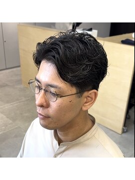 ニコフクオカヘアーメイク(NIKO Fukuoka Hair Make) 「NIKO」前髪落ちてくるのを防ぐアップバングパーマ