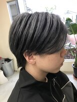 フィールグッドカンパニー(Feel Good Company)&nbsp;センターパートアッシュグレースモーキーダブルフェイスカラー