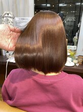 ヘアエステ アヴァール 東大宮(Hair Esthete avare) 伸ばしかけボブ