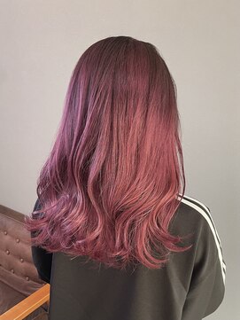 ココカラヘアー ニコ(cococara hair nico) ピンクベージュ/ハイトーンカラー/ブリーチ必須