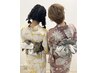 【ヘアSET+持ち込み浴衣着付け￥7700】電話予約のみ可能★