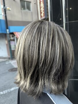 インパークス 金町店(INPARKS) ＊夏髪＊シルバーハイトーンハイライトカラー
