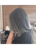 グレージュバレイヤージュ
