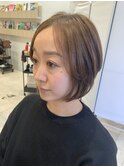 ☆20代30代40代小顔似合わせカット前髪縮毛矯正ショートボブルフ