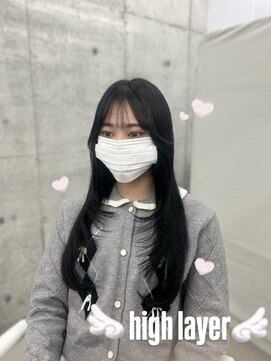 エヌアイ オモテサンドウ(ni omotesando) ワンホンレイヤー♪ 鎖骨からのザクザクレイヤー