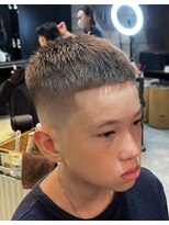 フランクス バーバー ウエストトウキョウ 吉祥寺店(FRANK’S BARBER WEST TOKYO)&nbsp;フェードカット