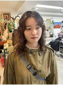 くるくるパーマ/ショートパーマ/ウルフパーマ/ボブパーマ