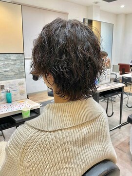 プログレス 長町南店(PROGRESS) Men's/ウルフ×スパイラルパーマ