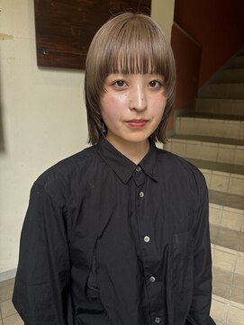 コレットヘアー ザモリオカ(Colette HAIR the MORIOKA) 【MINAMI】フェイスレイヤー×ミルクティーグレー