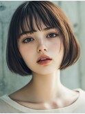 20代30代40代◎ナチュラルボブ/インナーカラー/髪質改善