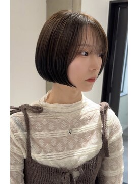 ヨーク(YOKE) ショートボブミニボブ顔まわりレイヤーボブ20代30代40代